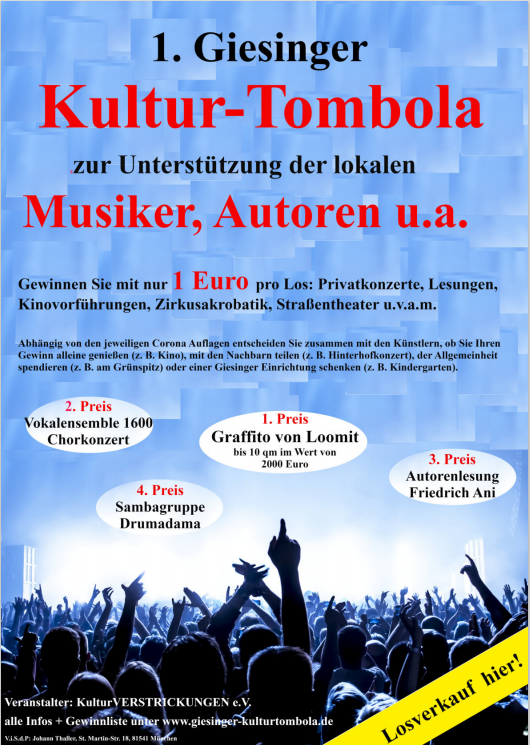 Giesinger-Kultur-Tombola-Plakat